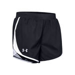 Under Armour Kleding Under Armour Fly-By 2.0 Shorts Dames-Zwart,Wit