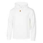 Nike Kleding Nike Dri-Fit Court Heritage Fleece Sweater met capuchon Heren - wit, 