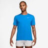 Miler Tee Hardloopshirt Heren-blauw, zilver