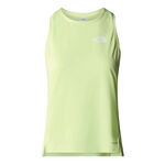 The North Face Kleding The North Face Sunriser Hardloopshirt Dames-Limoen