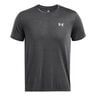 Launch Camo Hardloopshirt Heren-Donkergrijs