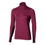 Mizuno Kleding Mizuno Tech Thermal Charge Half Zip Hardloopshirt Dames-Paars