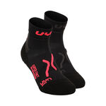 UYN Kleding UYN Super Fast Hardloopsokken Verpakking 2 Stuks Dames-Zwart,Koraal