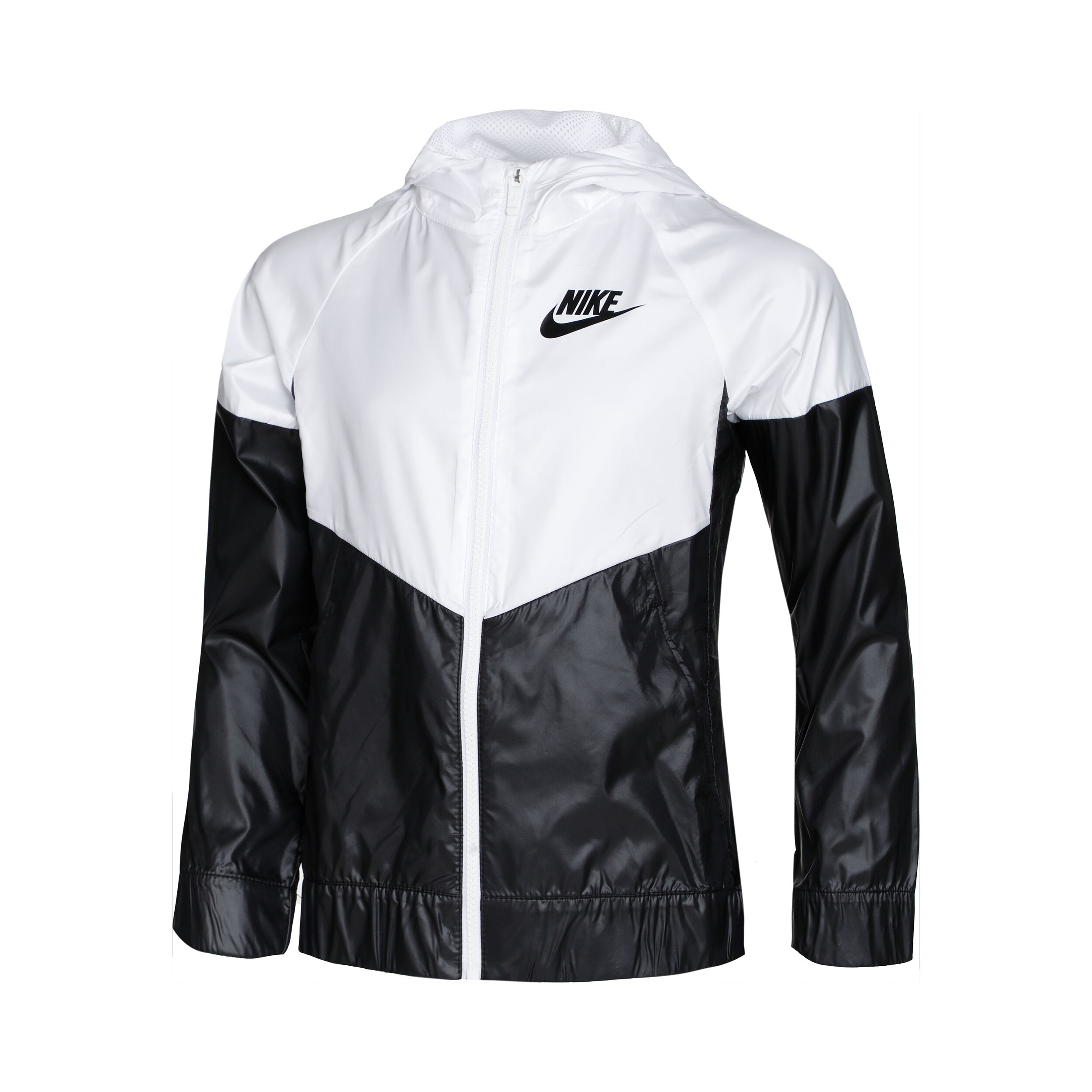 Nike windrunner zwart wit store