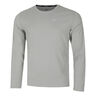 Dri-Fit Miler Dri-Fit Miler UV Hardloopshirt Heren-Donkergrijs
