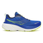 Saucony Hardloopschoenen Saucony Hurricane 25 Stabiliteitsschoen Heren-Blauw,Citroengeel
