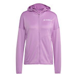 adidas Kleding adidas Terrex XPR Light Fleece Hardloopjas Dames-Paars