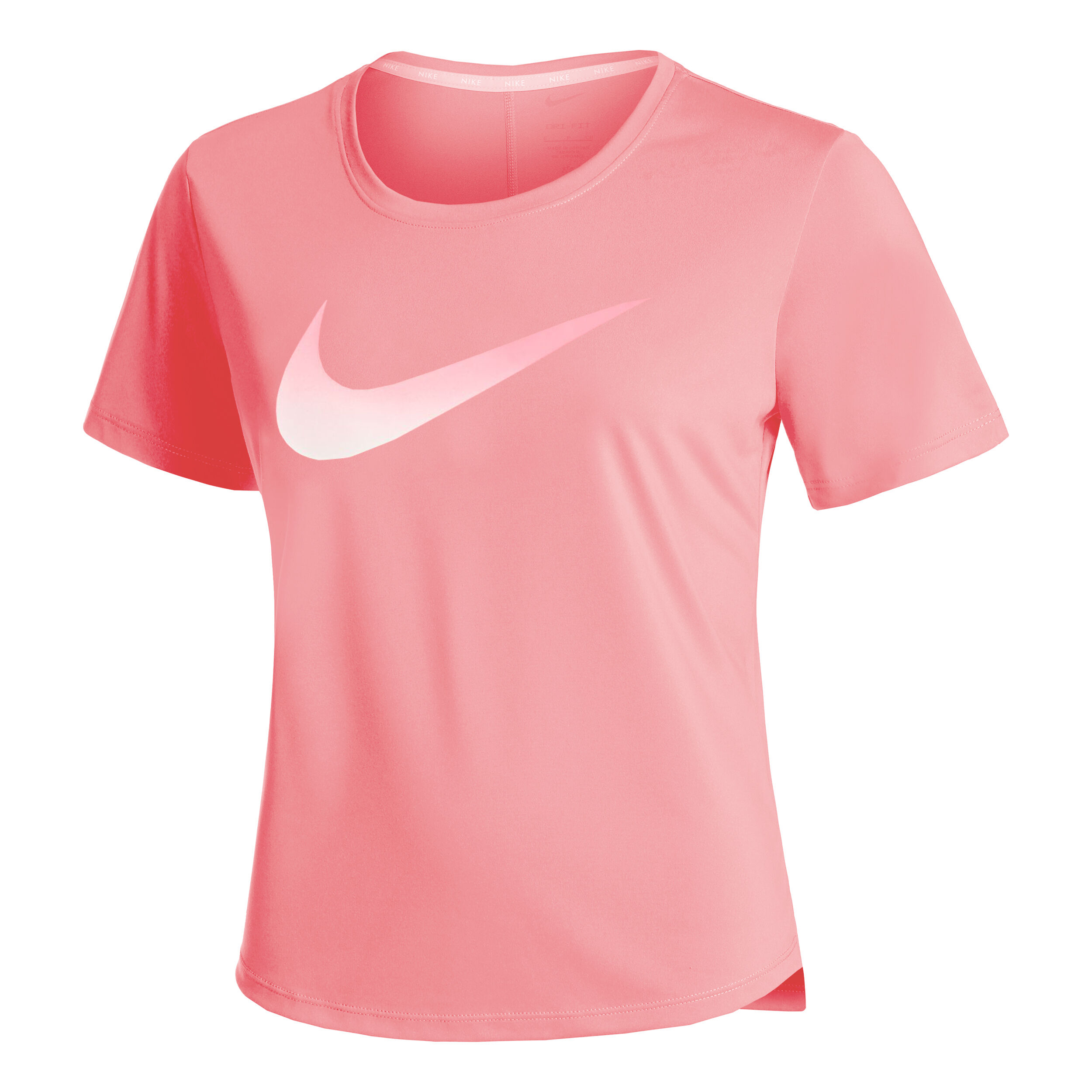 Nike Dri Fit One Swoosh HBR Laufshirt Dames Abrikoos online kopen