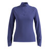 Zeroweight Warm Mid Layer 1/2 Zip Hardloopshirt Dames-Blauw