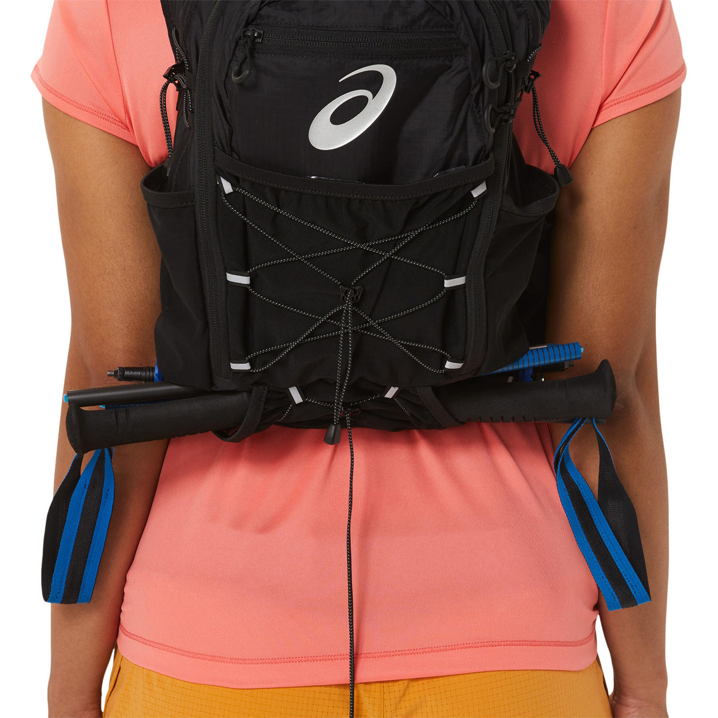 ASICS Fujitrail 20L Rugzak Zwart online kopen Running Point NL