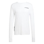adidas Kleding adidas Terrex XPR Hardloopshirt Heren-Wit,Zwart