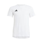 adidas Kleding adidas Teamwear Hardloopshirt Kinderen-Wit