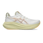 ASICS Hardloopschoenen ASICS Gel-Nimbus 27 Neutrale Schoen Heren-Wit,Mauve