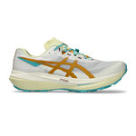 ASICS Hardloopschoenen ASICS Fuji Speed 4 Trailschoen Unisex-crème, karamel