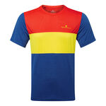 Ronhill Kleding Ronhill Tech Trio Hardloopshirt Heren-Blauw,Oranje
