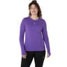 Road Seamless Hardloopshirt Dames-paars