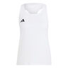 Adizero Essentials Tanktop Dames - wit, 