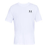 Under Armour Kleding Under Armour Sportstyle Left Chest T-shirt Heren-Wit,Zwart