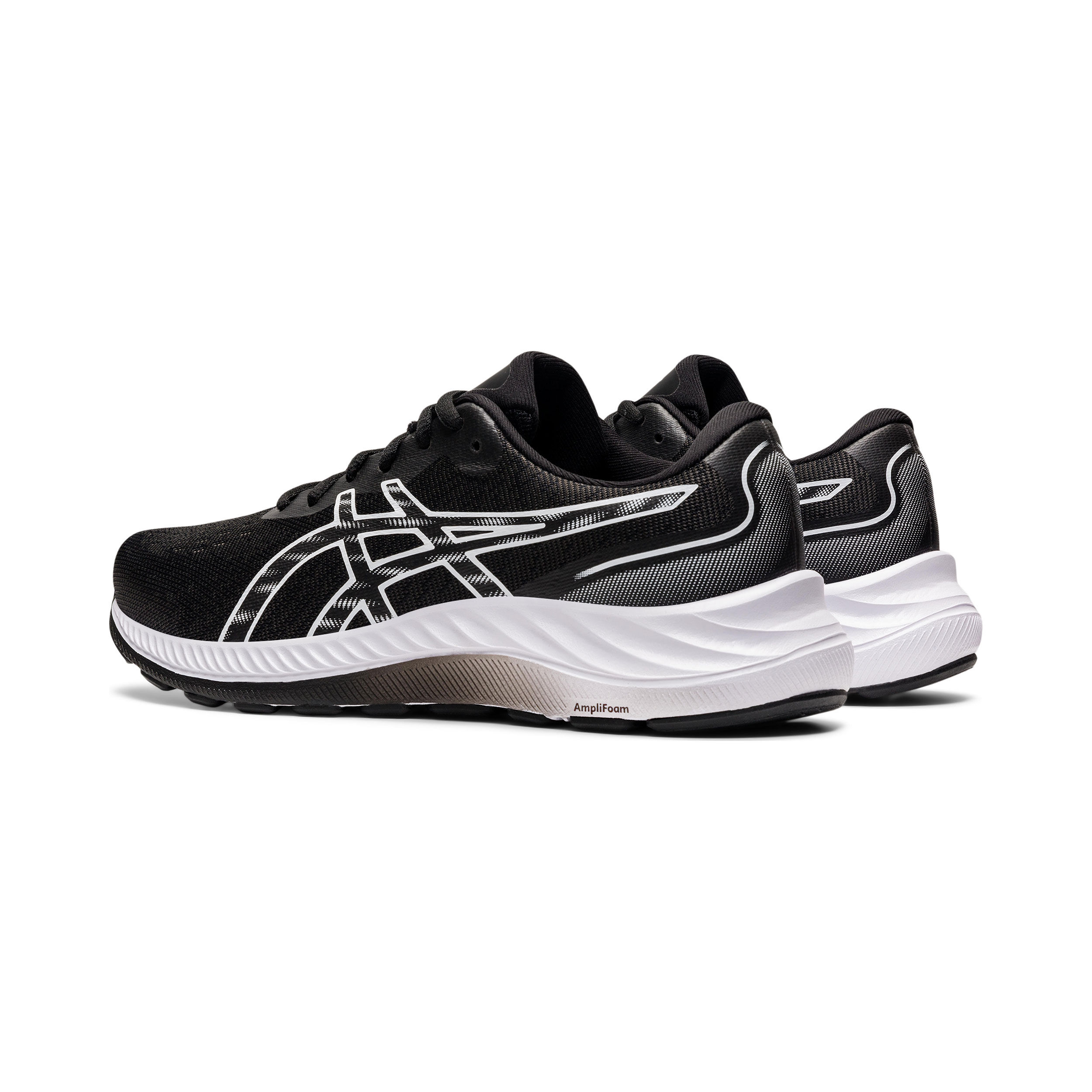ASICS Gel Excite 9 Neutrale Schoen Dames Zwart Wit online kopen Running Point NL