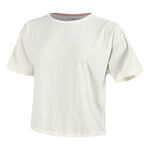 ASICS Kleding ASICS Nagino Run Hardloopshirt Dames-cr&egrave;me