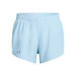 Under Armour Kleding Under Armour Fly By 3in Hardloopshorts Dames-Blauw