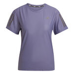 adidas Kleding adidas Own The Run Hardloopshirt Dames-Paars