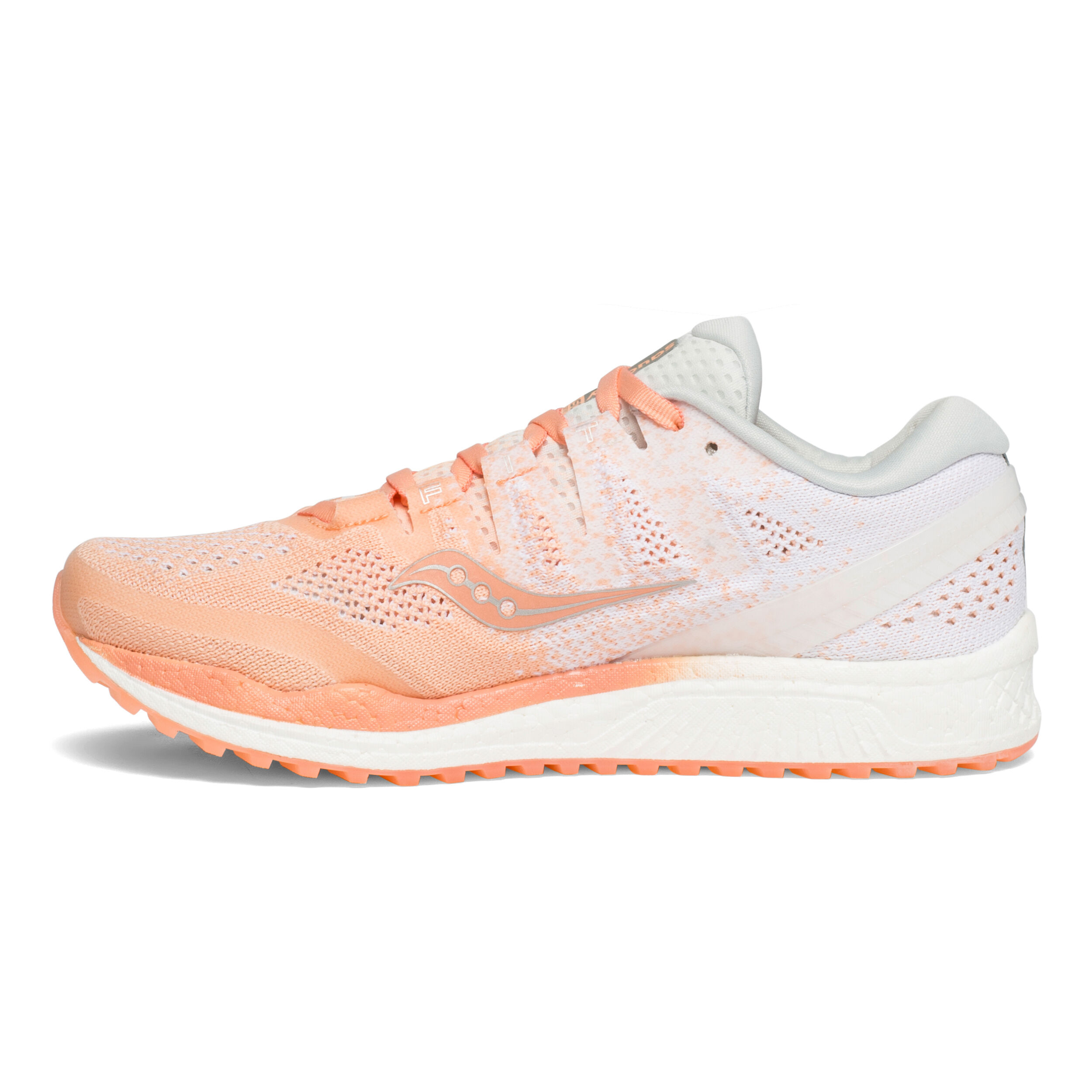 Saucony Freedom Iso 2 Neutrale Schoen Dames Abrikoos Wit online kopen Running Point NL