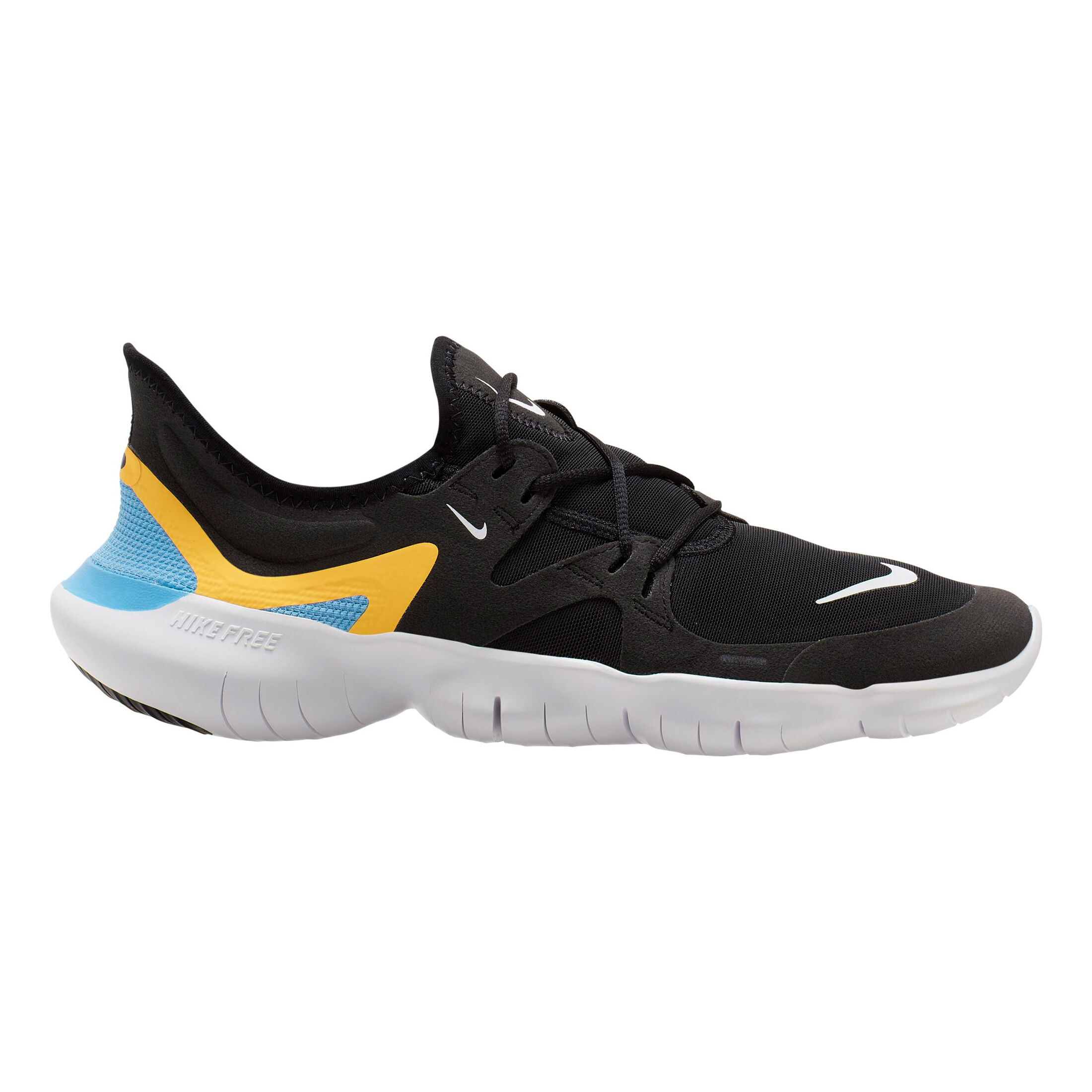 Nike Free 5.0 Natural running Schoen Heren Zwart Geel online kopen Running Point NL