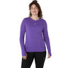 Road Seamless Hardloopshirt Dames-paars