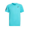 Club T-shirt Meisjes - turkoois, zwart