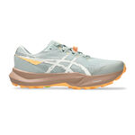 ASICS Hardloopschoenen ASICS Fuji Lite 6 Trailschoen Dames-Lichtgroen,Crème