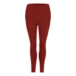 ASICS Kleding ASICS Road High Waist Hardlooplegging Dames-wijnrood