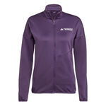 adidas Kleding adidas Terrex XPR Light Fleece Hardloopjas Dames-Paars