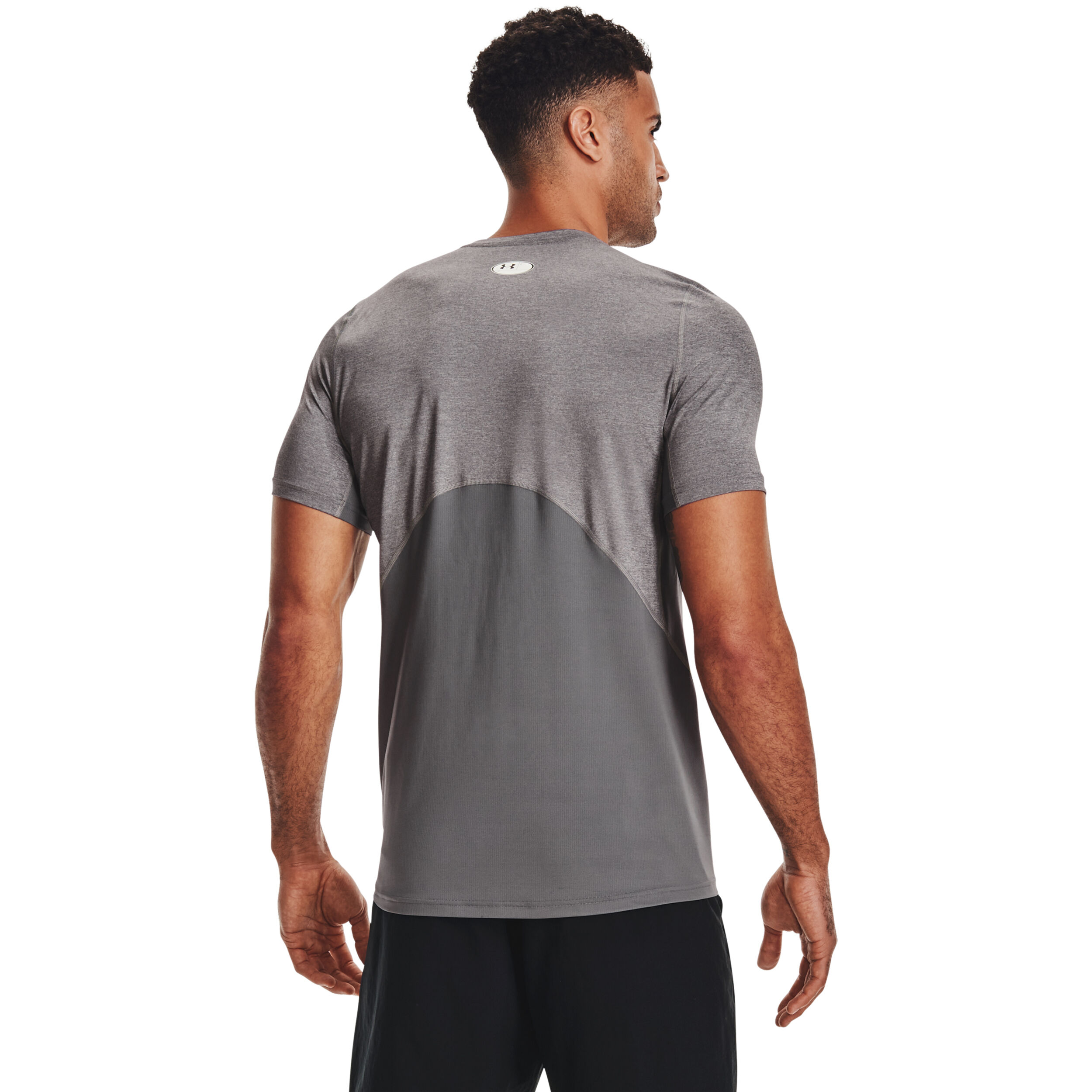 Under Armour Heatgear Fitted T shirt Heren Grijs online kopen