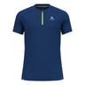 X-Alp Trail Crew Neck Hardloopshirt Heren - donkerblauw, 