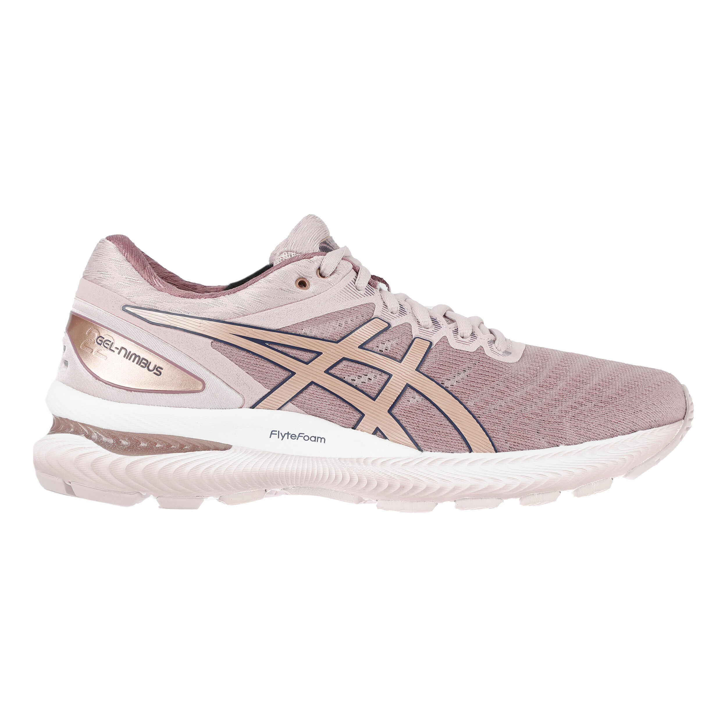 ASICS Gel Nimbus 22 Neutrale Schoen Dames Natuurlijke Kleuren Wit online kopen Running Point NL