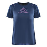 Craft Kleding Craft Pro Hypervent Hardloopshirt Dames-Blauw