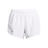 Fly By 3in Hardloopshorts Dames-Wit