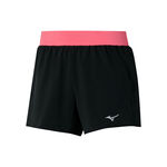 Mizuno Kleding Mizuno Alpha 4.5in Shorts Dames-Zwart,Pink