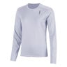 Feel the Vybe Hardloopshirt Dames-blaugrau