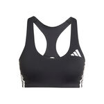 adidas Kleding adidas Adizero Medium Support Sport-bh Dames-Zwart