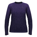 Odlo Kleding Odlo Essential Seamless Longsleeve Dames-Donkerblauw