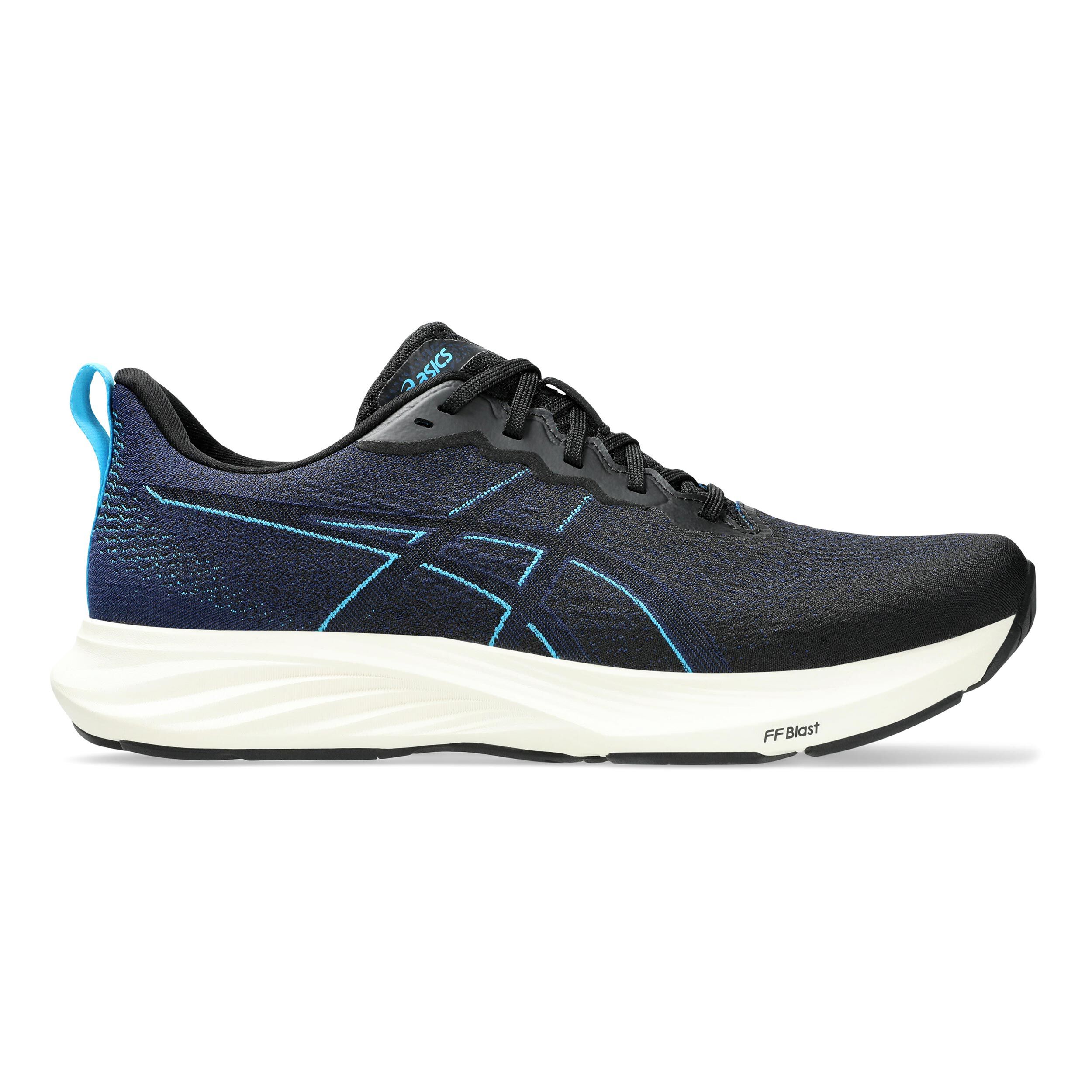 ASICS Dynablast 4 Neutrale Schoen Heren Zwart Donkerblauw online kopen Running Point NL