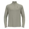 Essential 1/2 Zip Hardloopshirt Heren-grijs