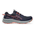 ASICS Hardloopschoenen ASICS Gel-Venture 10 Trailschoen Dames-Donkerblauw,Koraal