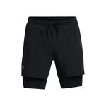 Under Armour Kleding Under Armour Launch 5 Inch 2-in-1 Hardloopshorts Heren-Zwart