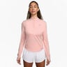 Swift Half-Zip Longsleeve Hardloopshirt Dames-roze