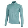 Road Winter 1/2 Zip Mid Layer Hardloopshirt Dames-Salie
