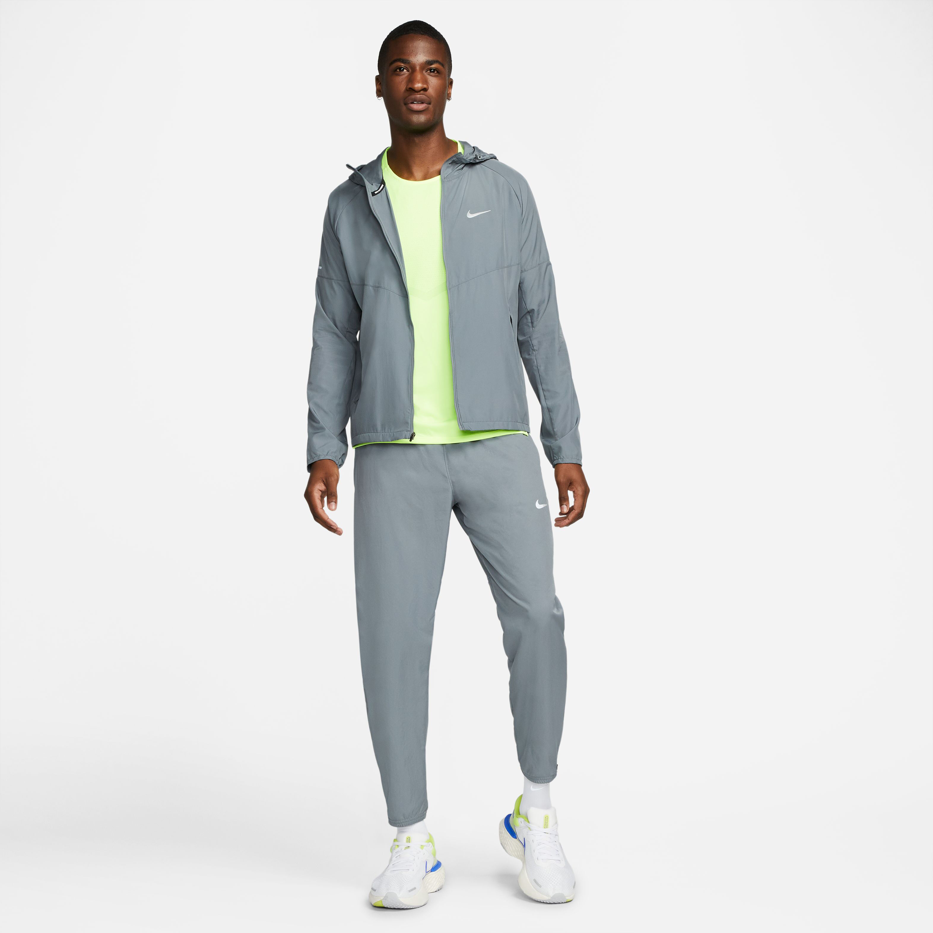 Miler Repel Hardloopjas Heren Grijs