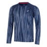 Seamless Hardloopshirt Heren-Donkerblauw
